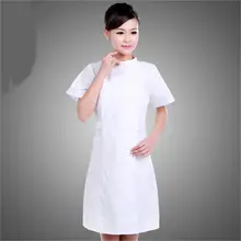 Униформа медсестры Больничная Лаборатория пальто корейский стиль Женская Больничная медицинская одежда Униформа модный дизайн дышащая Рабочая одежда