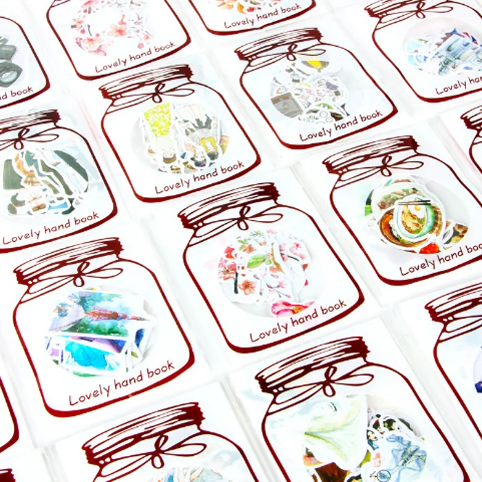 

1 Pack Cute Cartoon Girl Decorative Sticker Set Diary Album Label Stickers DIY Stationery Stickers Gift Diary Deco Pack