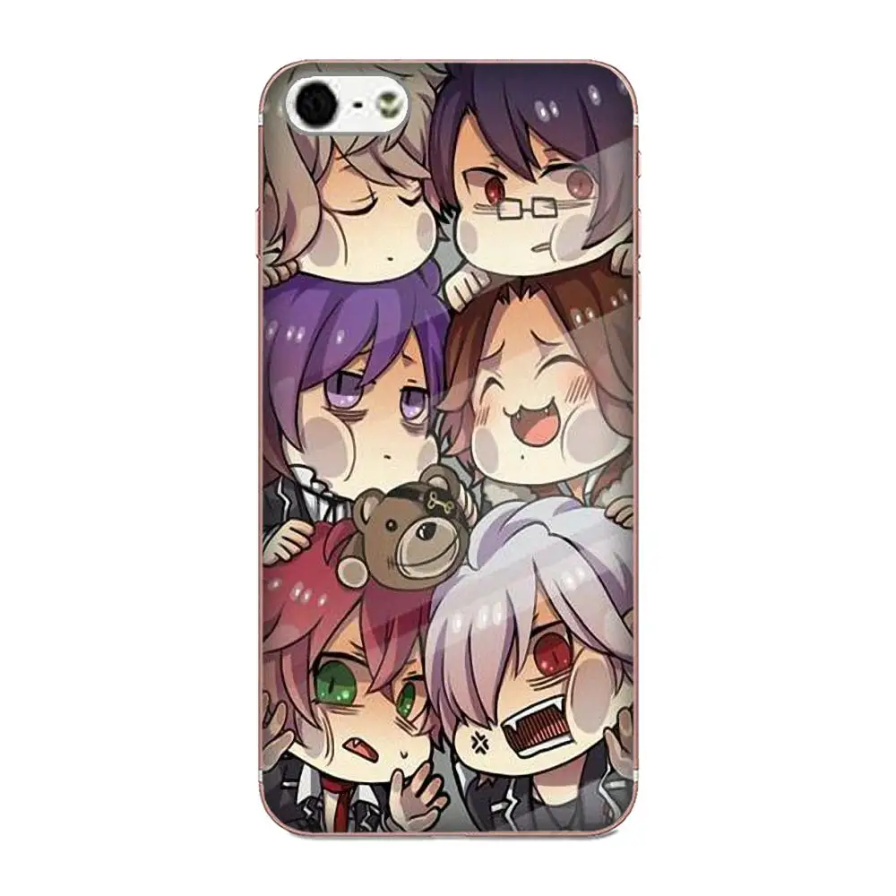 Мягкий чехол для мобильного телефона Diabolik Lovers Xiaomi Redmi Mi Note 7 8 9 SE Pro Lite Go