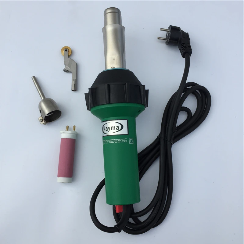 Welding Kit Seababyhouse 1600W Professional Hot Air Welder Gun Heat Gun Kit Plastic Welder Gun, PVC Roofing Flooring Vinyl PVC TPO Welding Repair Tool Set Welding Tool