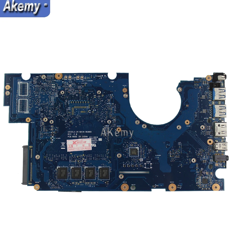 UX32LA I5-4200 CPU 4 GB RAM اللوحة الأم ل ASUS UX32LN UX32LA UX32L UX32LA-LN كمبيوتر محمول اللوحة اختبار العامل UX32LA I5-4200 CPU 4 GB RAM اللوحة الأم ل ASUS UX32LN UX32LA UX32L UX32LA-LN كمبيوتر محمول اللوحة اختبار العامل