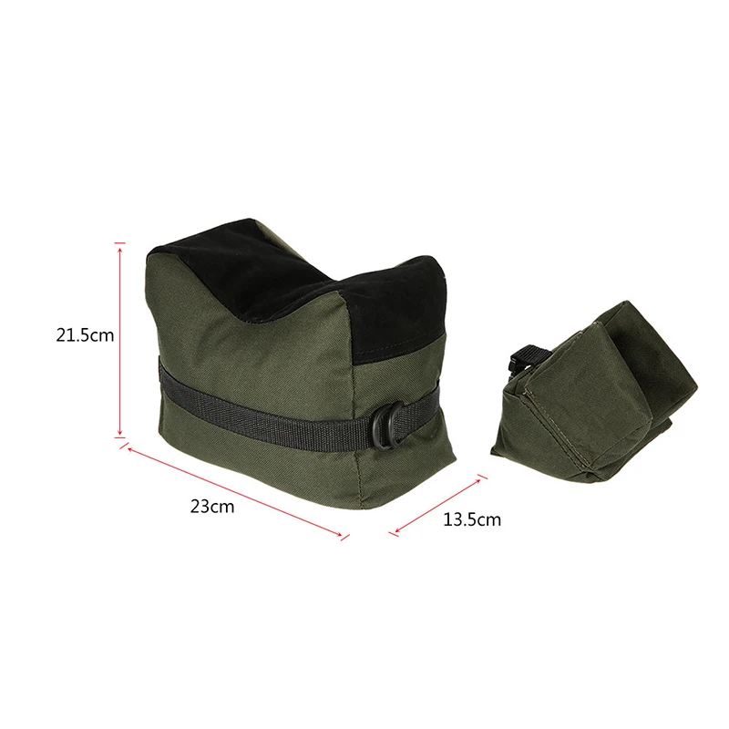 Unfilled Rifle bag Tactical Gun Front& Rear Bag Target Stand Support Sandbag Bench Sniper Shooting Hunting Accessories