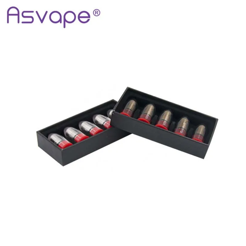 (5 шт./лот) атомайзер Asvape Cobra sub 0 2/0 5 Ом катушка встроенный провод для вейпа лучшее