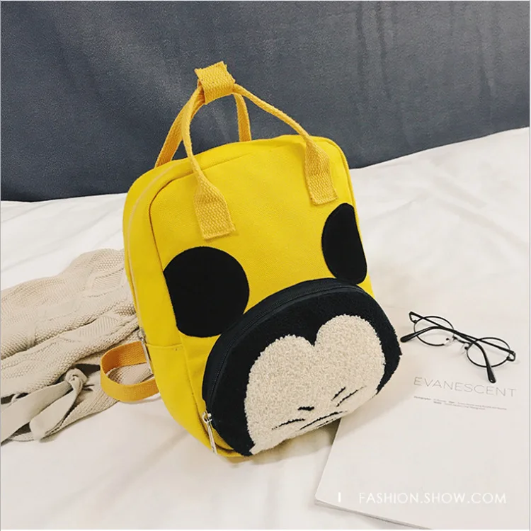 Дисней Микки Маус Детская мультяшная сумка для школы рюкзак для детского сада сумка на плечо для мальчиков и девочек Сумка для детского сада