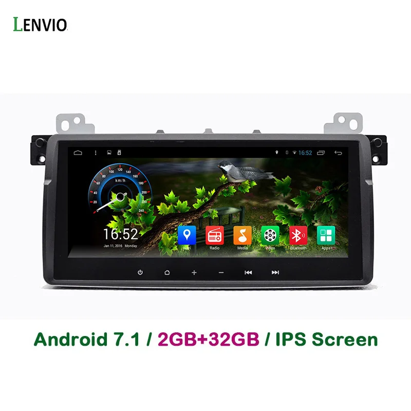 Excellent Lenvio RAM 2GB+32GB 8.8"IPS Android 7.1 CAR DVD GPS Player For BMW 3 Series E46 M3 1998-2006 MG ZT 2001-2004 Rover 75 1999-2004 0 Excellent Lenvio RAM 2GB+32GB 8.8"IPS Android 7.1 CAR DVD GPS Player For BMW 3 Series E46 M3 1998-2006 MG ZT 2001-2004 Rover 75 1999-2004 0