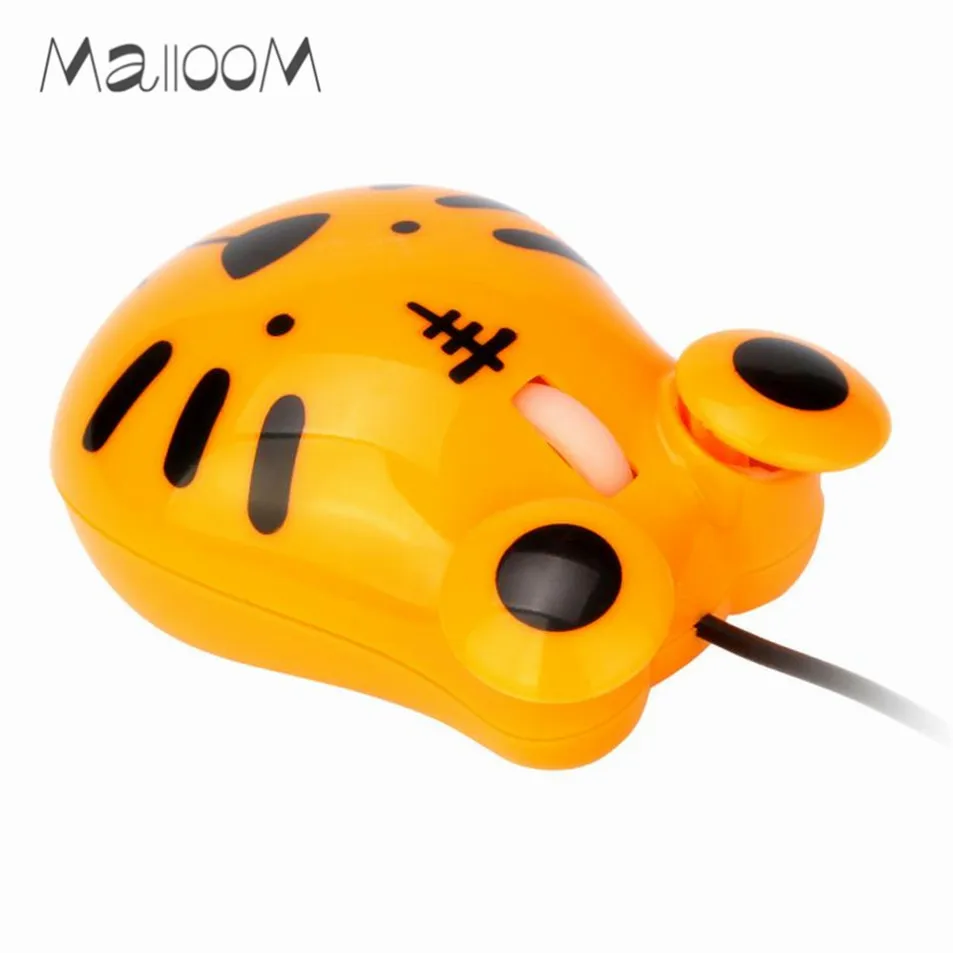 Malloom 1200 dpi Проводные оптические Игры мышь милые животные мыши USB мышь геймер для ПК ноутбук мышь дропшиппинг