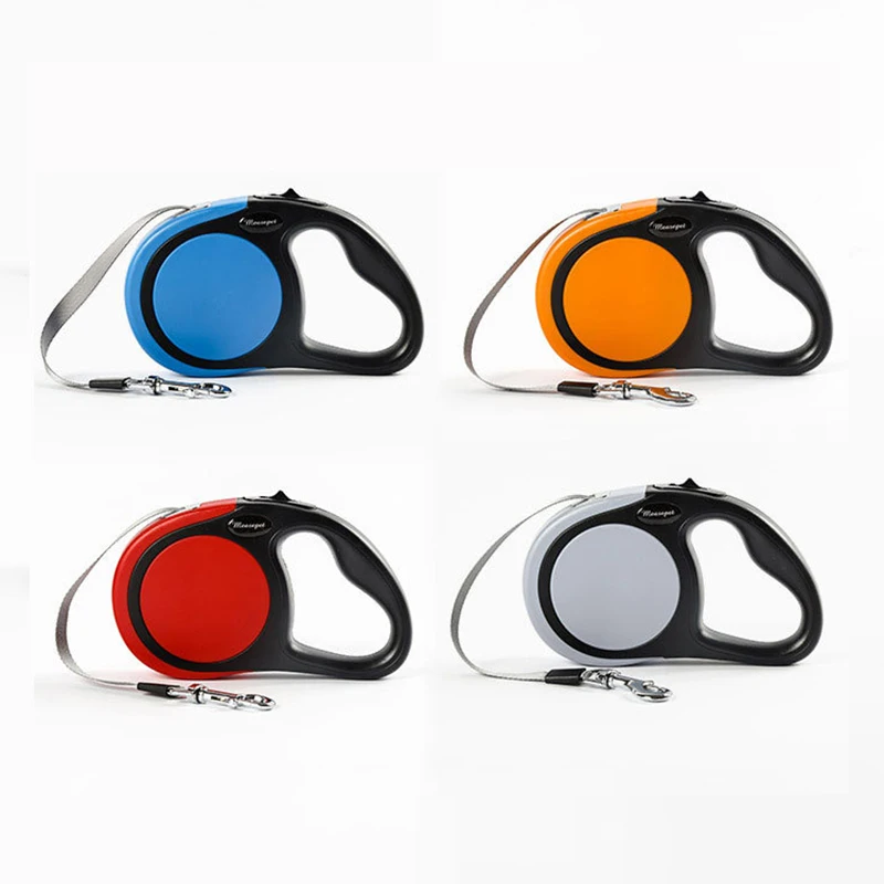 

Roulette for Dogs Auto Retractable Leashes 3M/5M Cat Dog Collar Leads Walk Traction Rope for Small Medium Pets Accessories TDL03