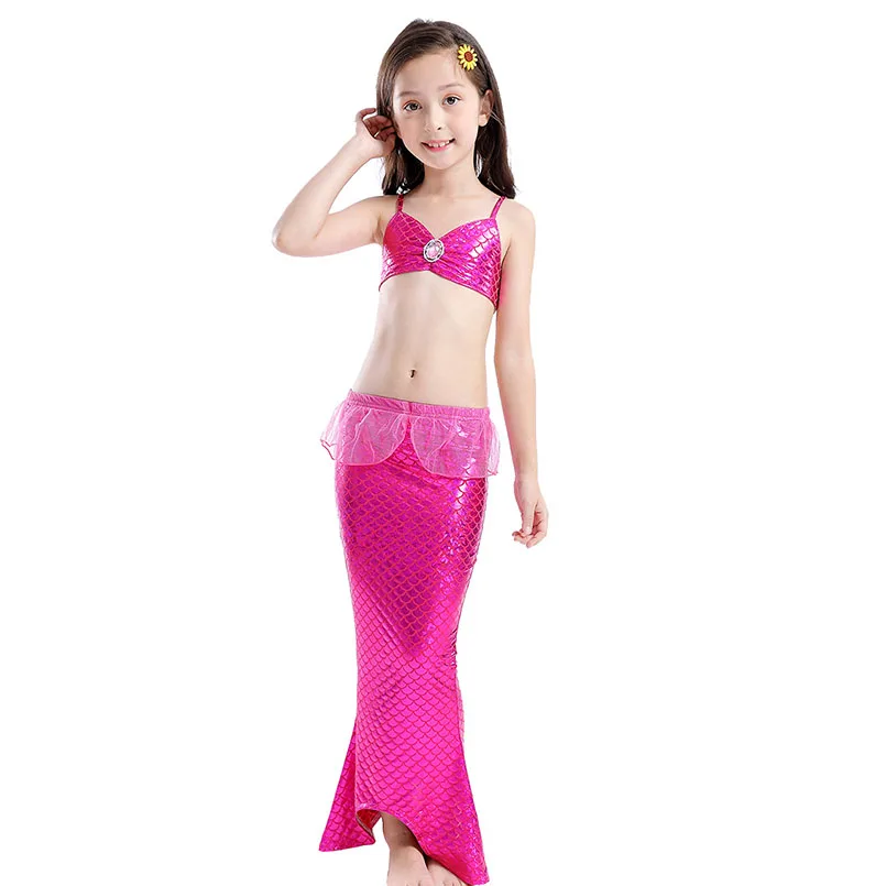 mermaid tail swimwear rose 6