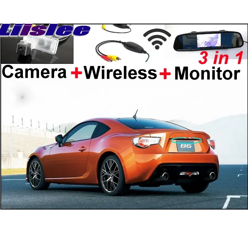 Liislee Special Car WiFi Camera + Wireless Signal + Mirror Screen Parking System For TOYOTA GT 86 FT BRZ FR-S FRS 2012~2015