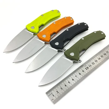 

BGT KUR Folding Pocket Knife Sleipner Blade G10 Handle Bearing Camping Survival Hunting Tactical Knives Combat EDC Utility Tools