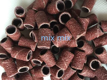 

Fixmee 100Pcs Set 6.35mm Sanding Bands Sleeves and 2 Mandrels F DREMEL and Rotary Tools