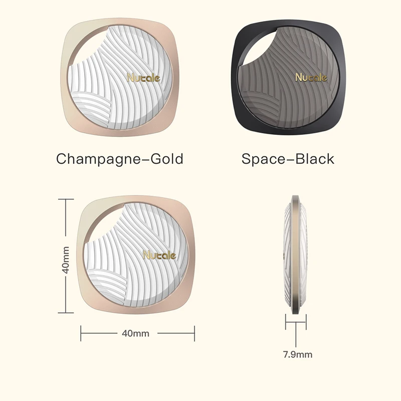 NUT Focus F9 Bluetooth Tracker Anti Lost Reminder Finder Pet Wallet Phone Finder Alarm for Smartphone