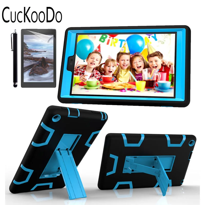 CucKooDo ударопрочный защитный чехол для планшета Fire HD 8 (6-го поколения 2016 выпуск) +