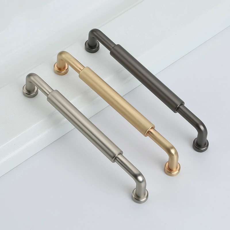 

Door Handles Wardrobe Drawer Pulls Kitchen Cabinet Knobs and Handles Fittings for Furniture Handles Hardware Accessories
