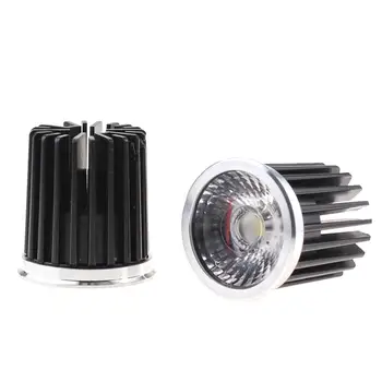 

CE RoHS Round LED COB Spotlight 5W/7W/9W/12W AC90-260V Dimmable 110V 220V Led Spotlight Bulb Warm Cool White For Home Office