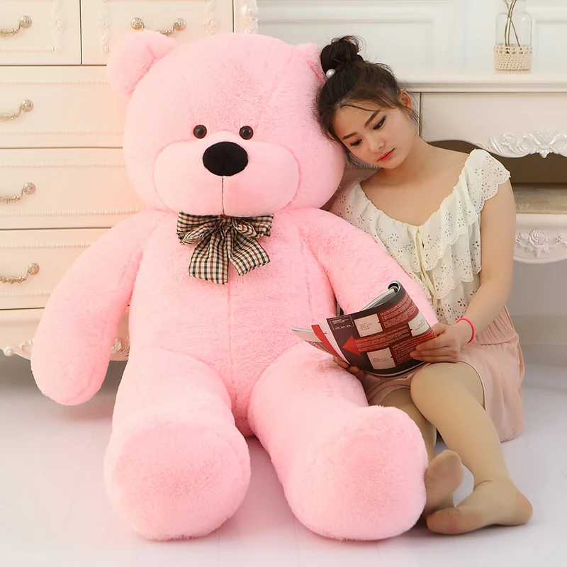 

Giant teddy bear 200cm/2m huge large big stuffed toys animals plush life size kid children baby dolls lover toy valentine gift