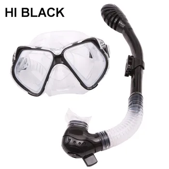 

Full dry Diving goggles swimming mask with snorkel scuba multiple colour underwater mask Breathing tube snorkel set Full dry