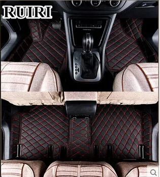 

High quality mats! Custom special floor mats for Land Rover Discovery 4 2016-2010 5 seats waterproof rugs carpets,Free shipping