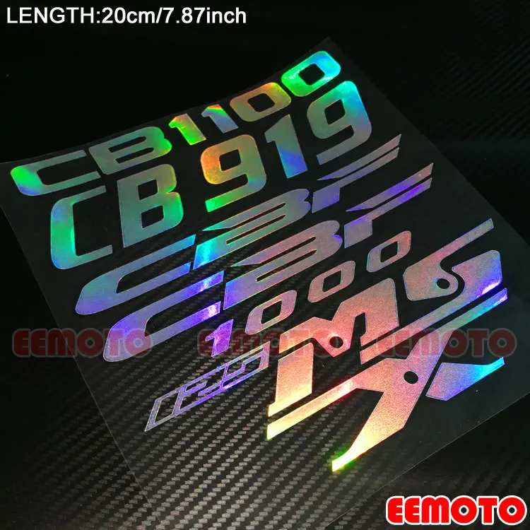 

Motorcycle helmet Shell Tank Pad Fairing Decals Stickers for HONDA CB11000 CB1300 CBF 600 CBF1000 CB919 MSX125 CB500 Varadero