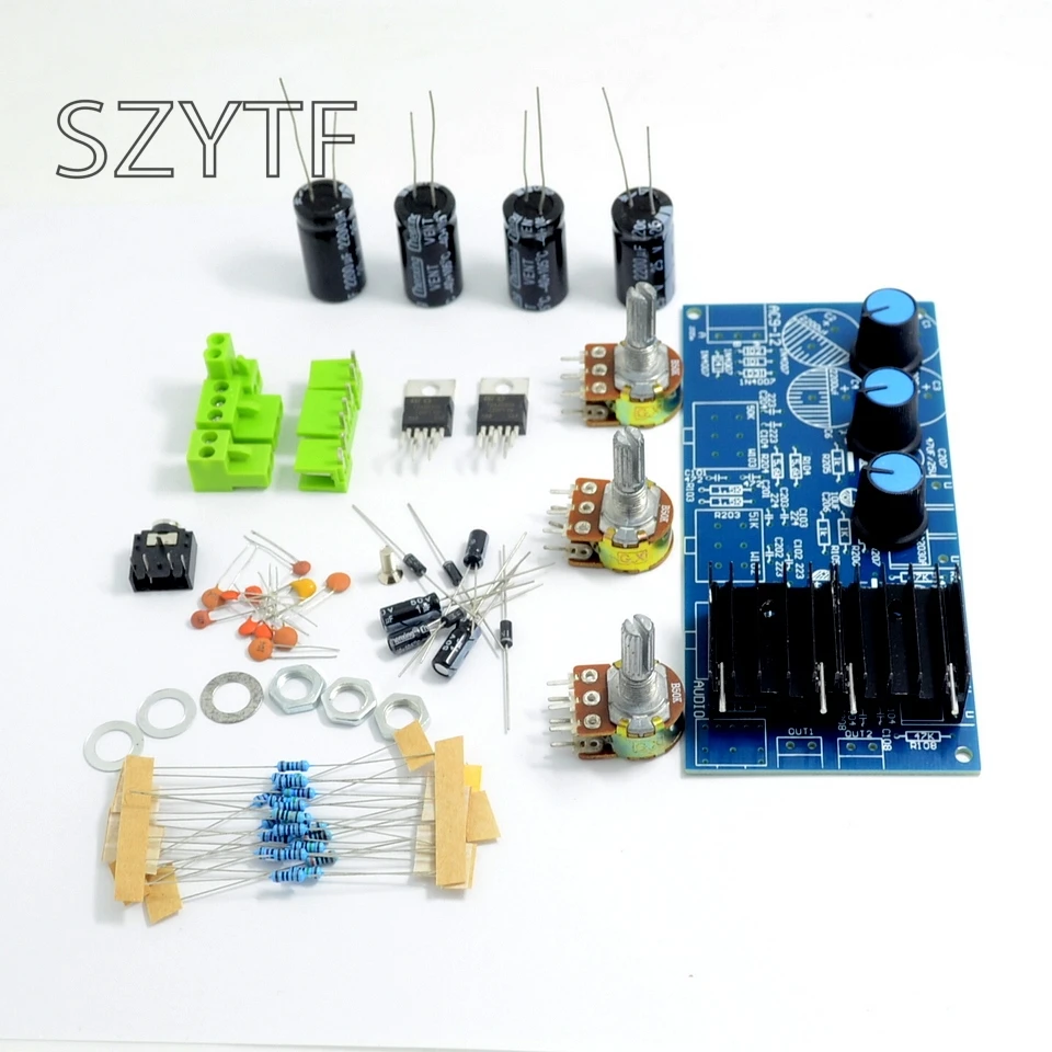 TDA2030a amplifier kit parts TDA2030a two channel amplifier board DIY