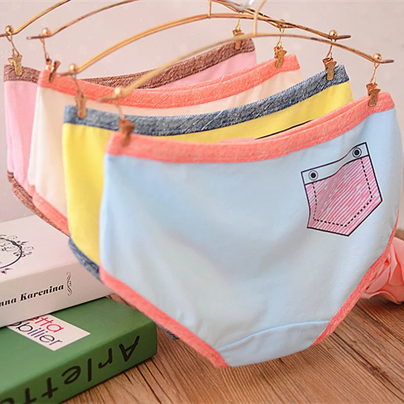 Buy New Arrived Big Girl Underwear 5pcs/lot Kids