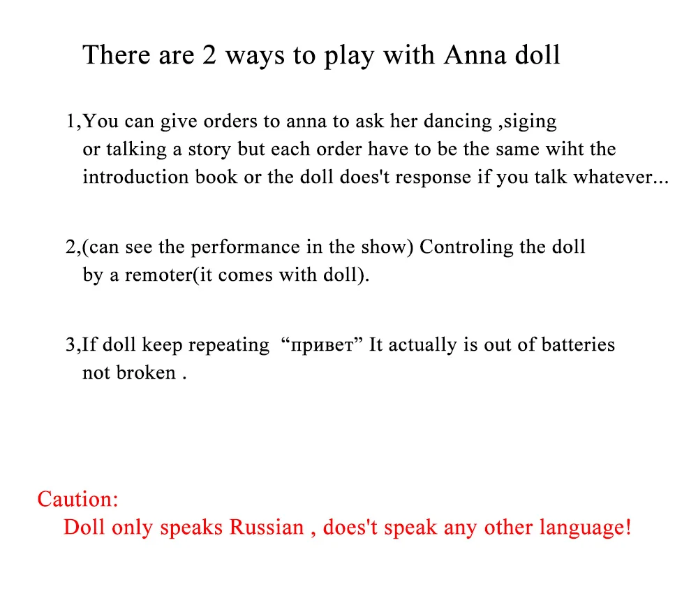 Принцесса Анна 16 ''42 см интерактивные Куклы говорить танцы русскоязычные ходячая кукла подарки для девочек