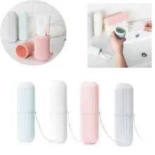 Горячая распродажа 1 шт. портативный чехол для зубной щетки защитный чехол-подставка для планшета путешествия Пеший Туризм походная щетка коробка# F