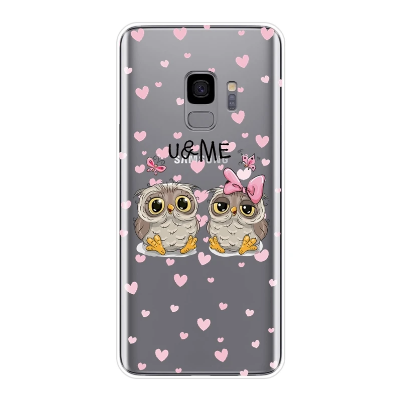 Мягкий силиконовый чехол для телефона Samsung Galaxy S5 S6 S7 Edge S8 S9 Plus задняя крышка с