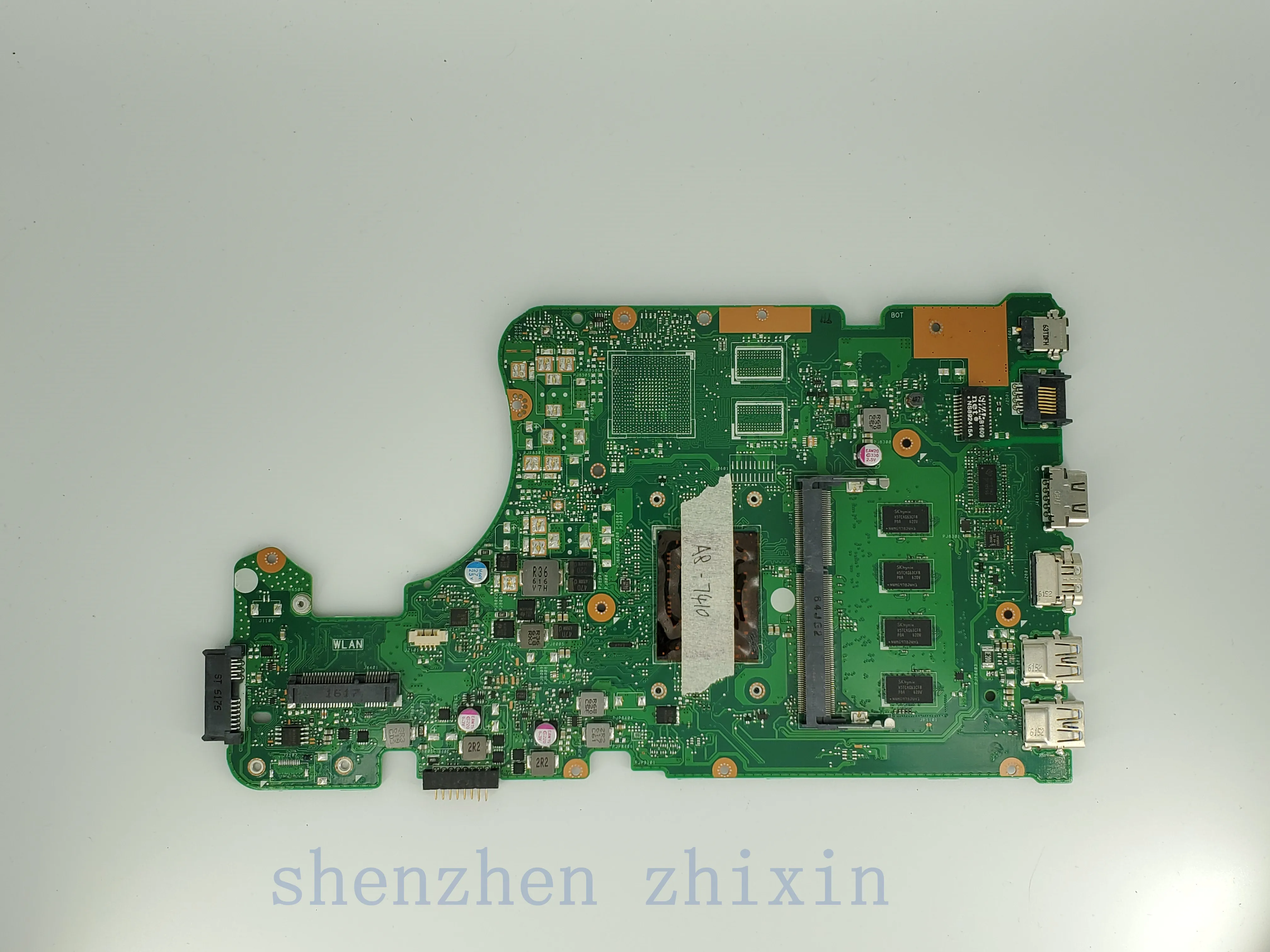 Для ASUS X555YI X555YA X555D A555DG X555QG материнская плата для ноутбука A8-7410U CPU 4 ГБ ОЗУ системная