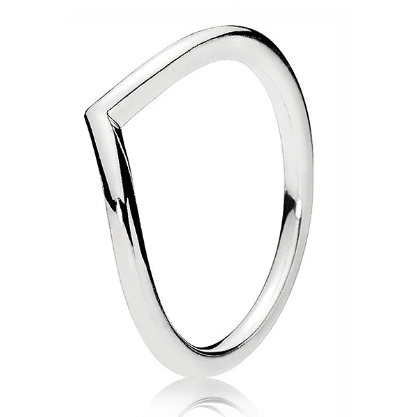Shimmering Beaded Wish Ring With Cubic Zirconia 925 Sterling Silver Signature Ring For Women Wedding Gift DIY Europe Jewelry