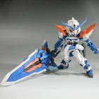 KPS Original Paper Model SD Blue Heresy GUNDAM Paper Model DIY Free Line Cut-free Action Figure Ornaments Kids Toy Gift