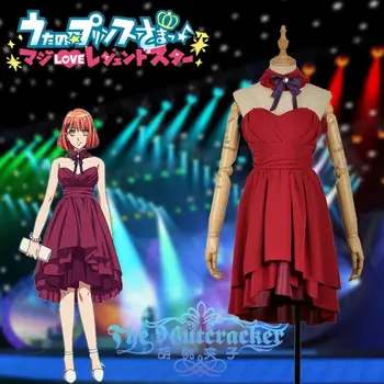 

Custom-made New Anime UTA NO PRINCE SAMA S4 Nanami Haruka Cosplay Costume Res Sexy Dress For Halloween Carnival Free Shipping