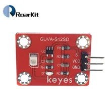 УФ-датчик GUVA-S12SD Солнечная интенсивность ультрафиолетового излучения датчик для Arduino/raspberry pi