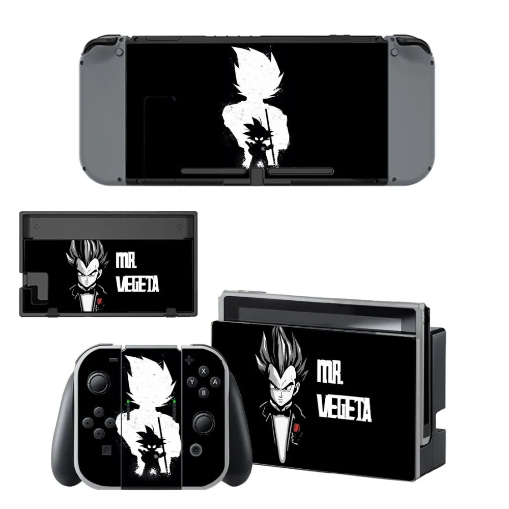 DRAGON BALL Z Nintendoswitch перечисленные виниловые наклейки переводной рисунок Vinilo