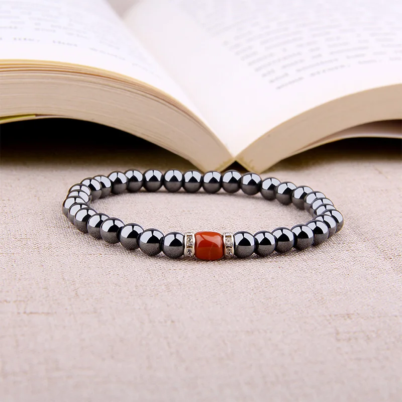 

Vinswet Natural Stone Bracelet Men Beads Braslet For Men Woman Cool Couple Braclet Pulsera Masculina Armband Heren Gift
