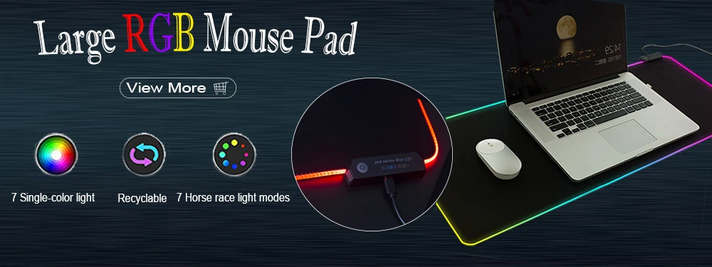 rgb mouse pad