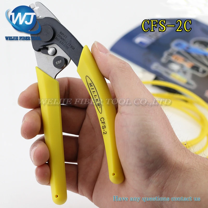 

Original Fiber Optic Cable Stripper For Stripping 125 Micron Fiber, Double-nose pliers ,Forceps Miller ,FTTH Tools ,CFS-2