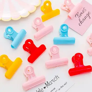 

5Pcs/Lot Househould Food Snack Storage Seal Sealing Bag Clips Sealer Clamp Food Bag Clips Kitchen Tool Home Food Close Clip