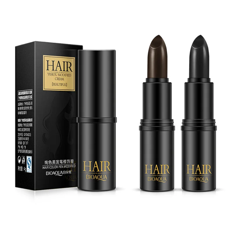 Temporary Hair Dye Black Cover White Hair Crayons Brand Color Chalk