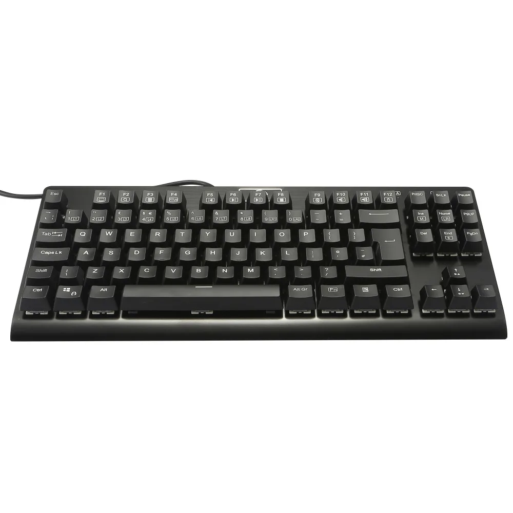 Z77 TKL Механическая британская раскладка клавиатуры 88 клавиш без цифры игровая