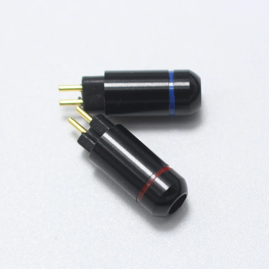 EClyxun 1 пара = 2 шт. 0 78 мм штыри для наушников Westone UM3X W4R UE18 переходник черный