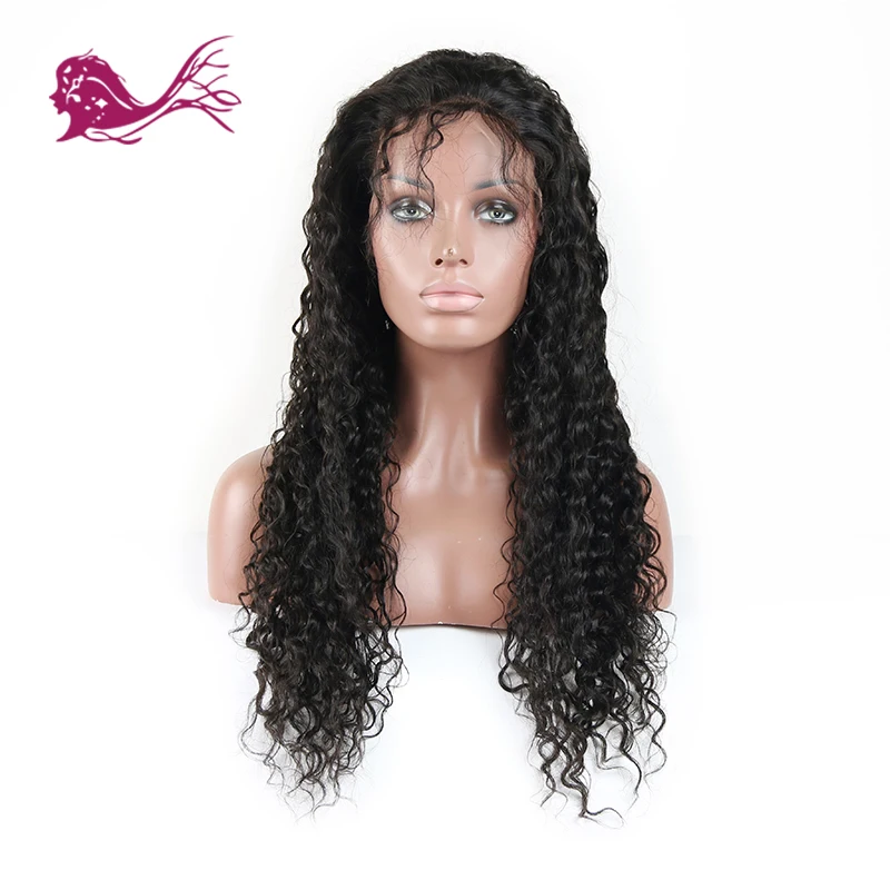 EAYON волосы remy волос 360 синтетический Frontal шнурка натуральные волосы Искусственные парики волна воды Искусственные парики для женщин 130% плотность с