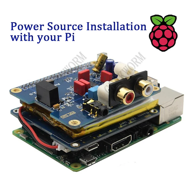 Raspberry Pi UPS HAT Expension Board | адаптер питания/литий-ионный аккумулятор источник питания модуль питания для Raspberry pi 3 B