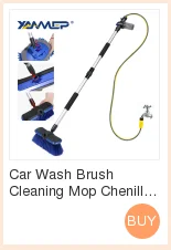 Car Wash Brush Cleaning Mop Chenille Broom Water Flow Windows Squeegee Telescoping Handle Foam Bottle Car Accessories Xammep