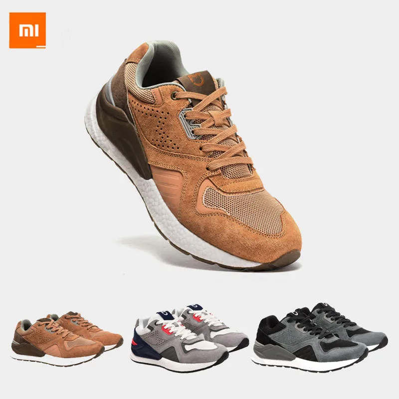 Новейшая обувь Xiaomi Mijia мужские Ретро спортивные и повседневные кроссовки дышащие