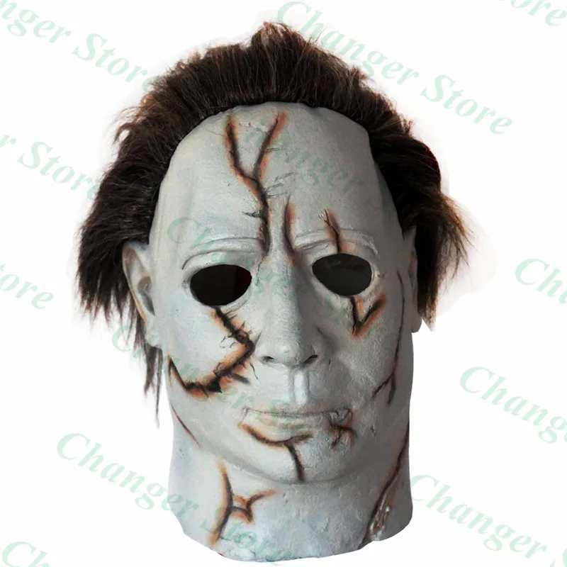

Halloween Scary Face Michael Myers Mask Cosplay Costume Accessory