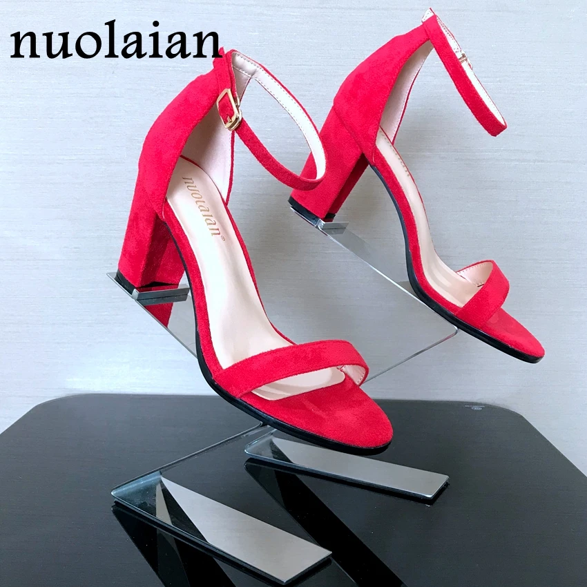 

Red High Heel Shoes Woman Sexy Platform Shoes Womens High Heels Summer Spring Peep Toe Sandals Ladies shoes Pumps
