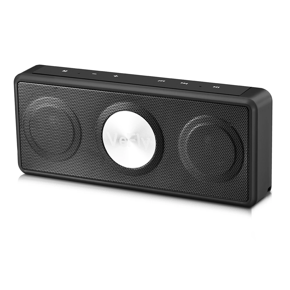 VeFly bluetooth speaker portable speaker computer vibrating radio wireless speakers for phone laptop music boombox column fm     (2)