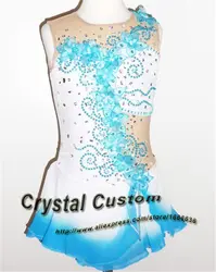 Лидер продаж лед фигурное катание платье новый бренд Обувь для девочек катание платье конкурс пользовательские dr3217