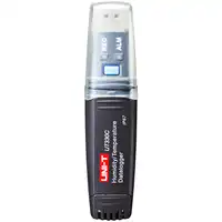 UNI T UT330C USB humidity temperature Data logger thermometer barometric pressure logger 3in 1 IP67 60K Data storage PC Connect